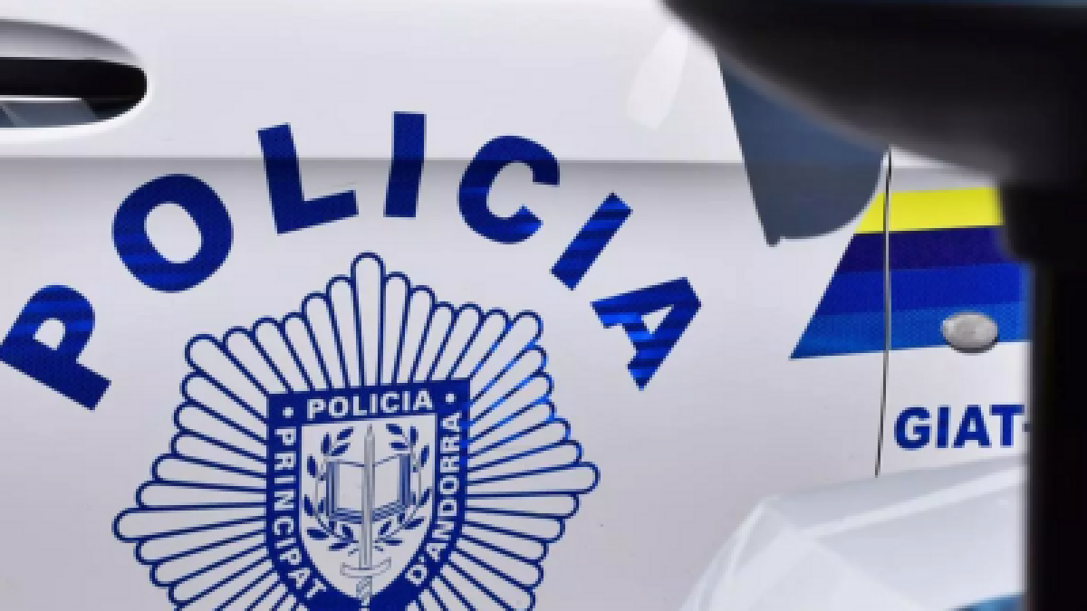 Un cotxe de la policia.