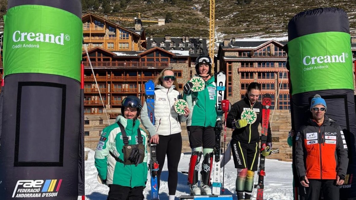 Carla Mijares va imposar-se a la cursa femenina.