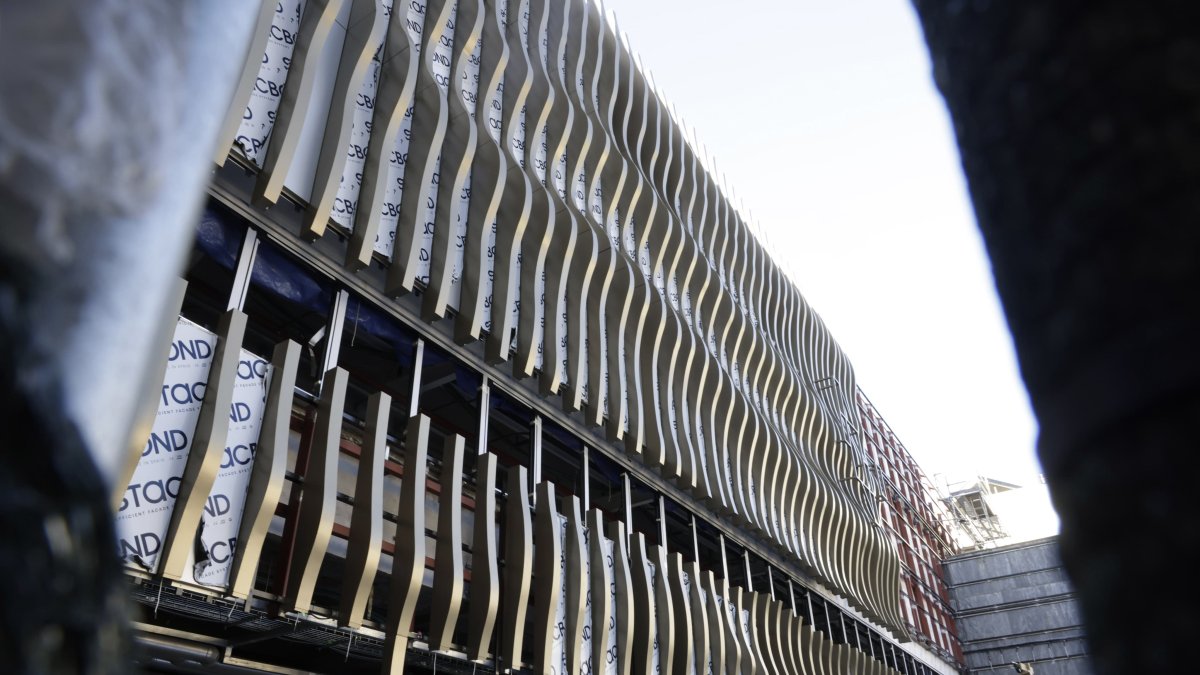 Obres al Centre Cultural.