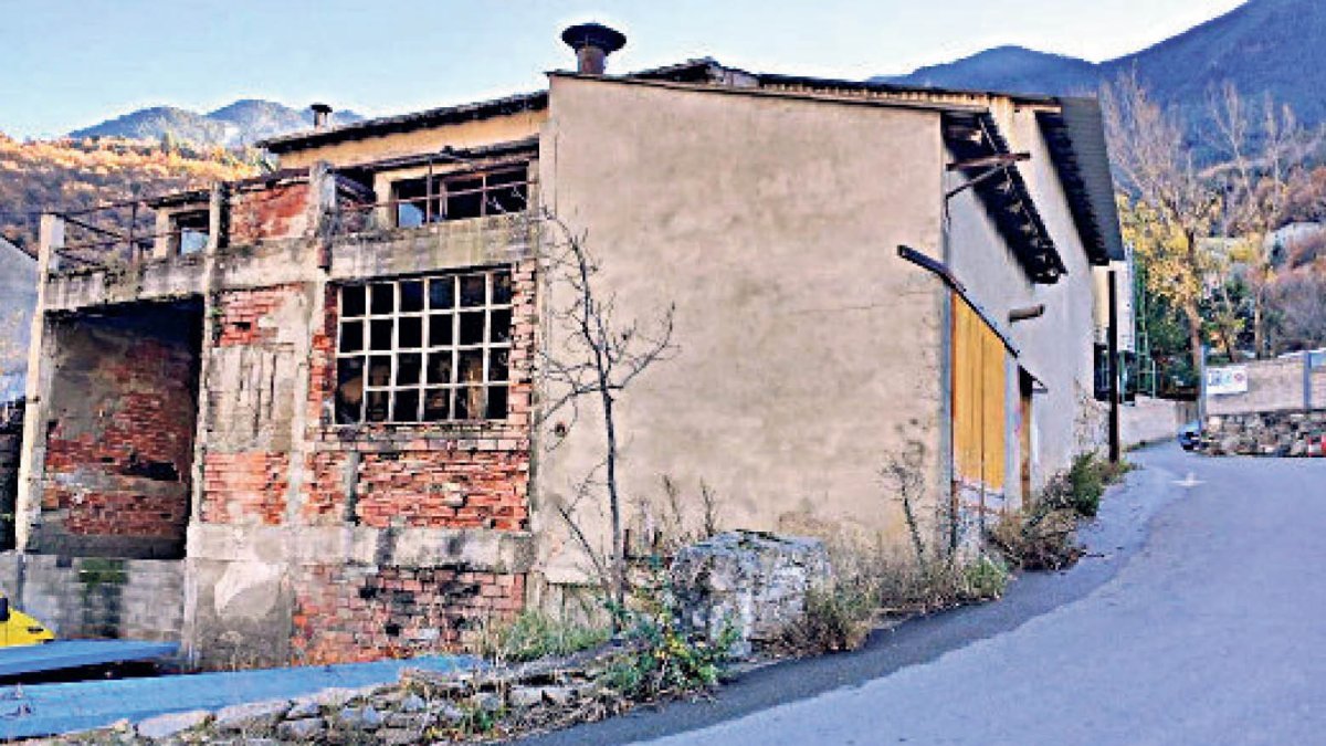 El forn incinerador d’Encorcés.