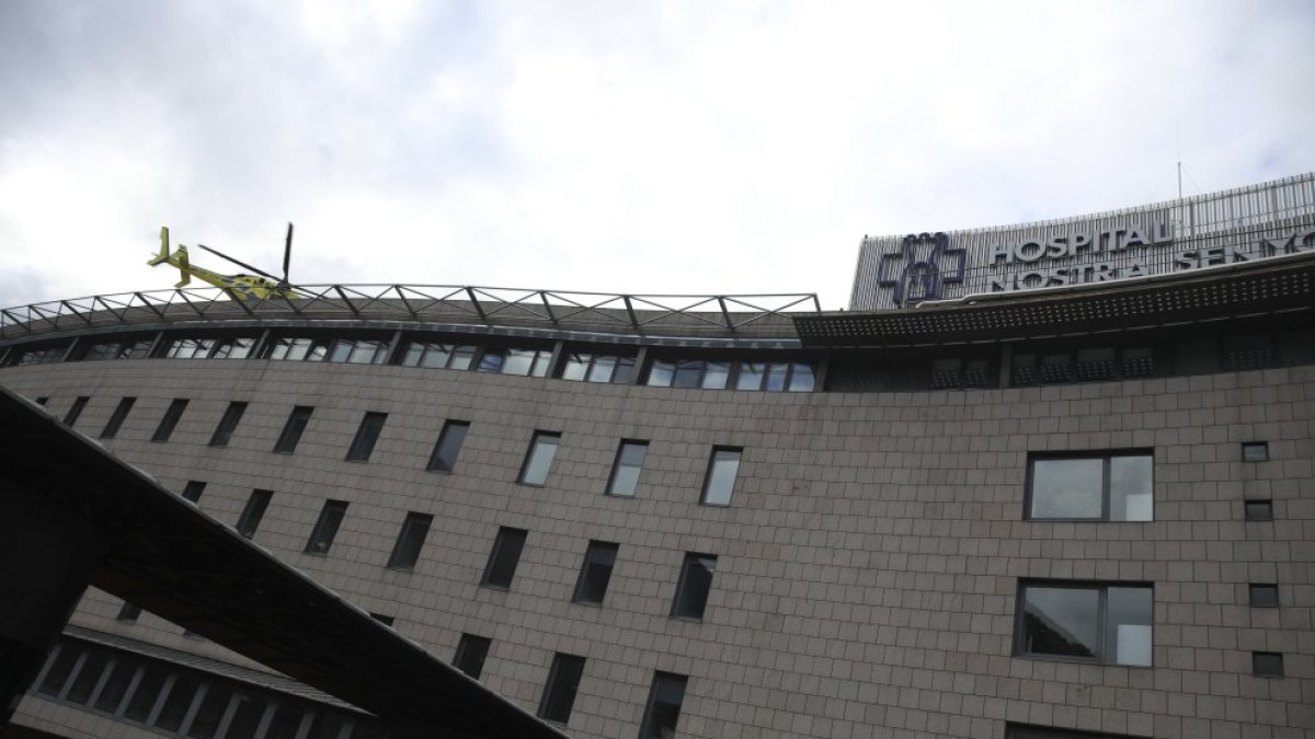 Façana de l’hospital.