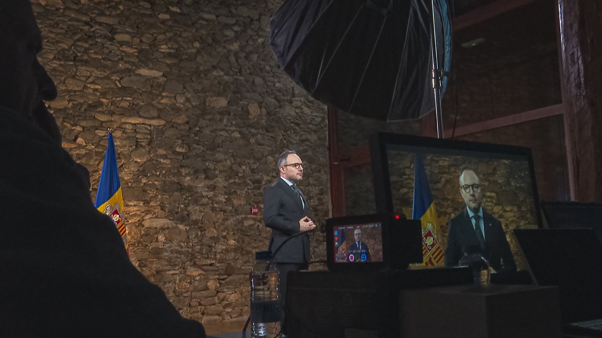 Xavier Espot a Casa Rossell.