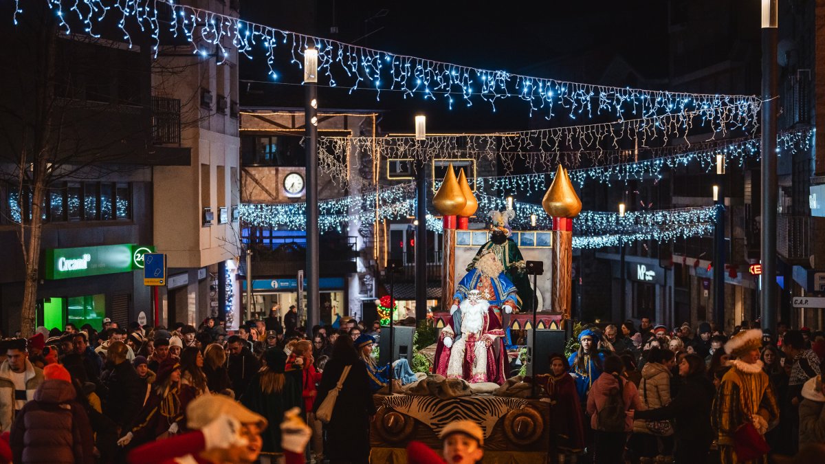 Els Reis d’Orient arribaran a Encamp i al Pas de la Casa amb dues cavalcades.