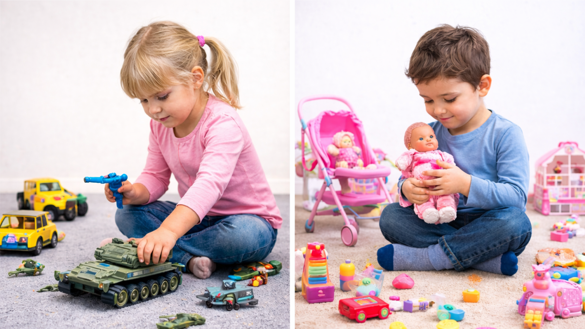 Nens i nenes poden gaudir de tot tipus de joguines.