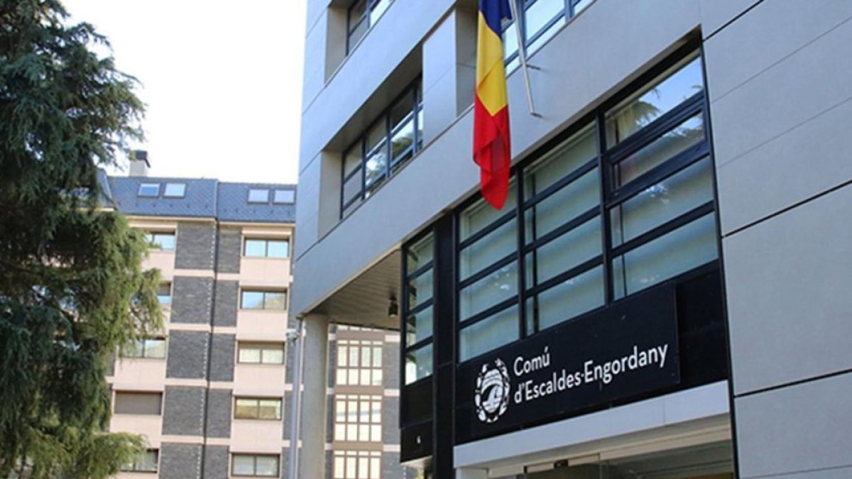 Façana del comú d’Encamp.