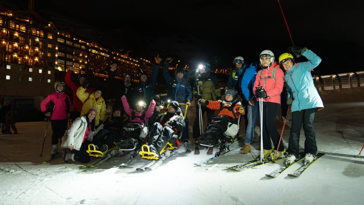 Soldeu acull una baixada de llumetes inclusiva amb infants amb autisme