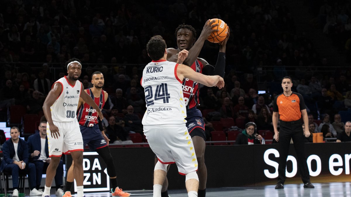 El MoraBanc ha caigut a la pista del Baskonia i suma la quarta derrota seguida.