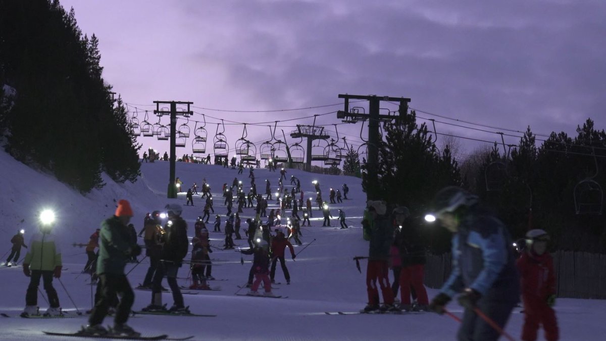 Un moment de la baixada.