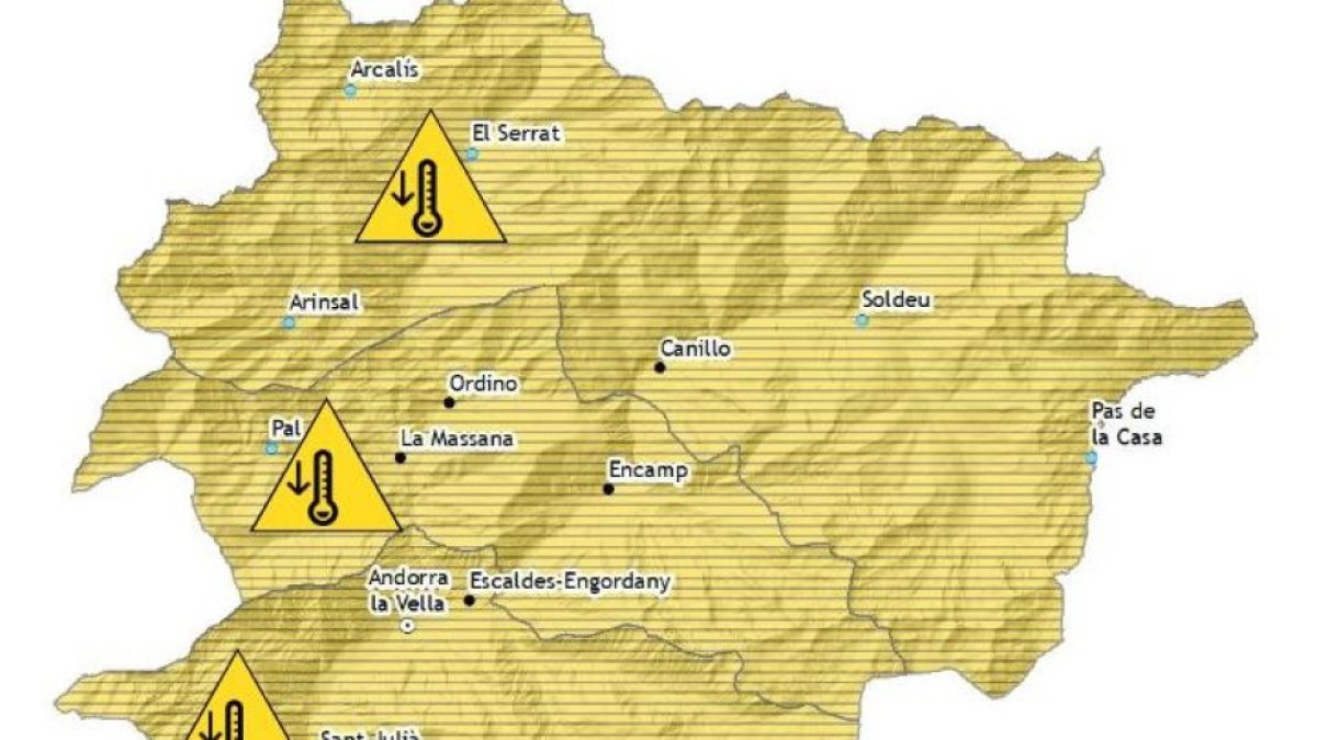 Les previsions indiquen un descens acusat del termòmetre i un reforç del vent del nord.