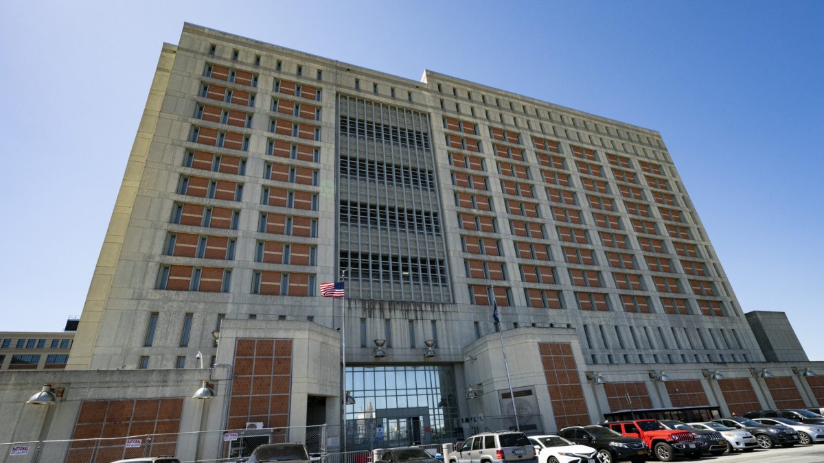 El centre de detenció de Nova York on està internat Nicolás Maduro.