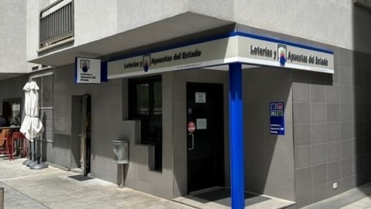 L'administració de loteria a Escaldes-Engordany.