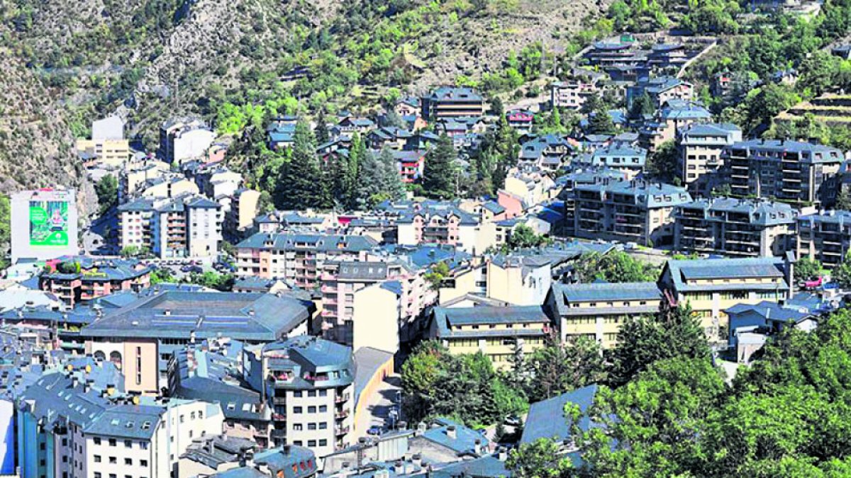 Edificis d’habitatges a Sant Julià de Lòria.