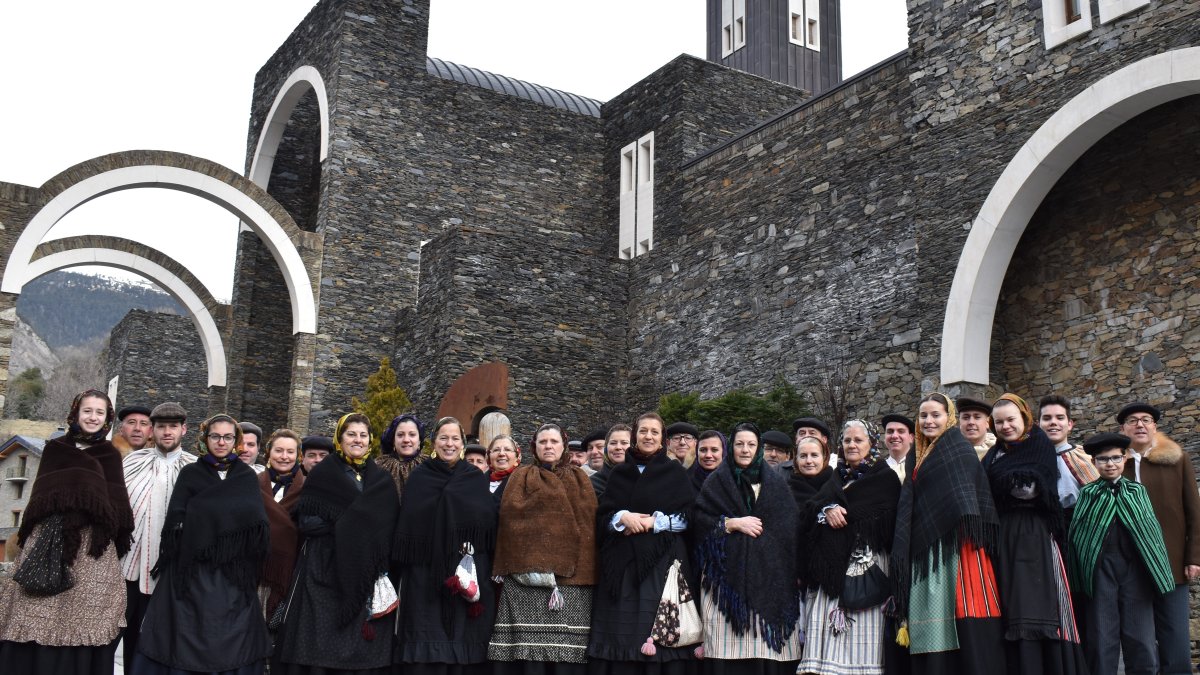 Les Janeires al santuari de Meritxell.