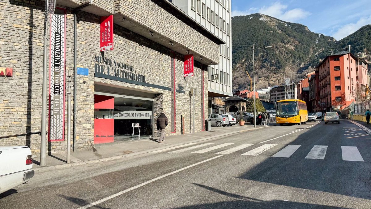 El primer tram de les obres.