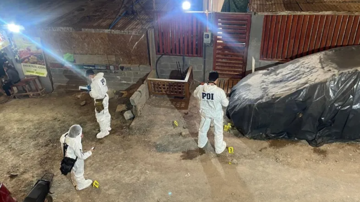 Policies xilens durant la investigació del crim.