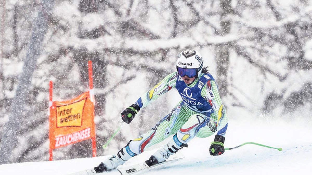 Jordina Caminal en el debut a la Copa del Món.