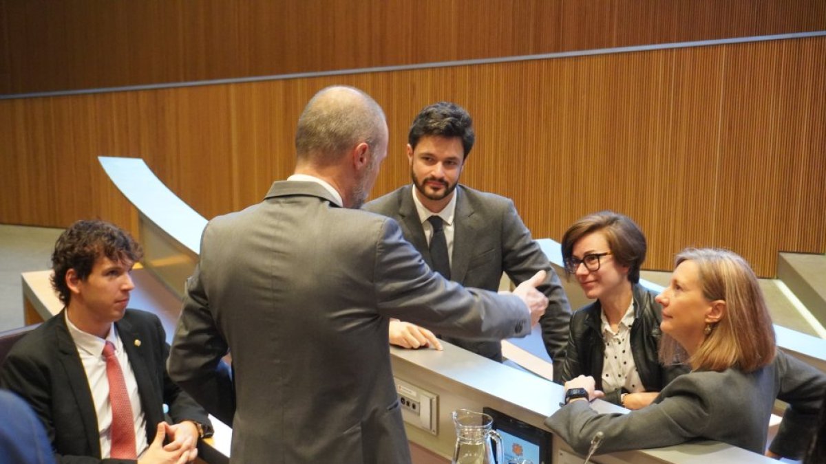 Els consellers generals del grup parlamentari de Concòrdia.