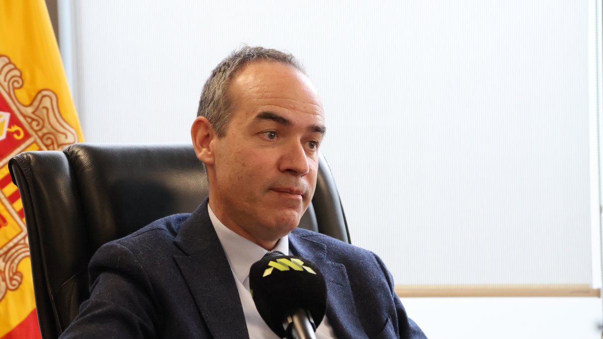 Jordi Alcobé, cònsol major de Canillo.