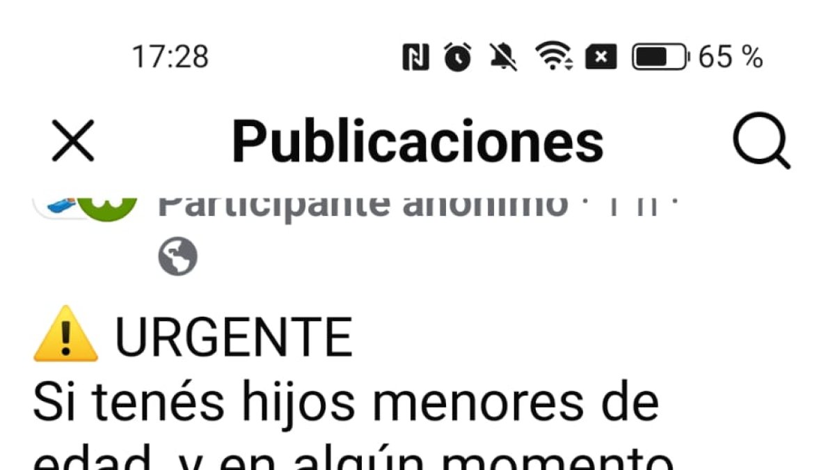 El missatge de l’entitat.