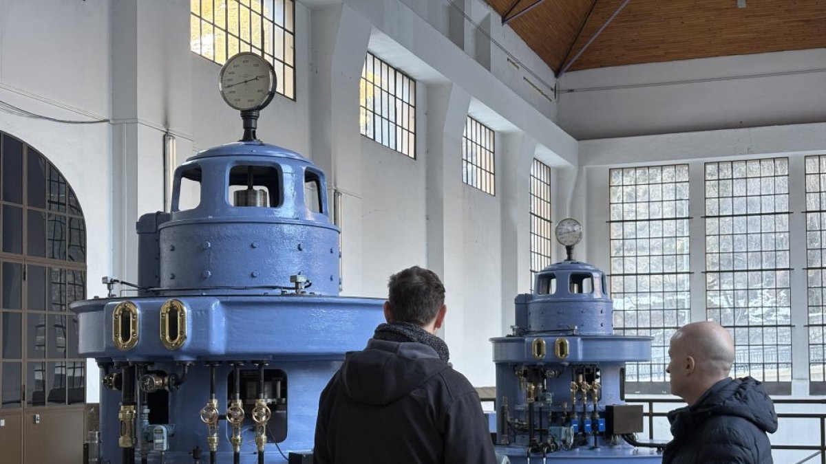 Turbines centenàries.