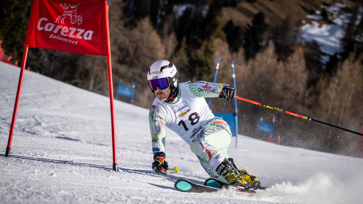 Lucas Pagès durant la competició.