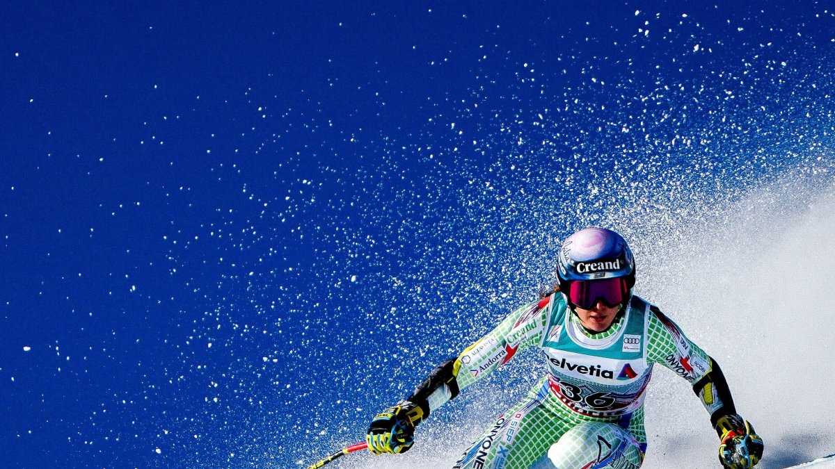 Cande Moreno, en una Copa del Món d’aquesta temporada.