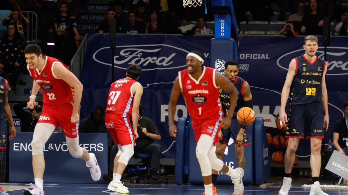 El MoraBanc encaixa contra el Breogán, al darrer sospìr, la sisena derrota seguida.