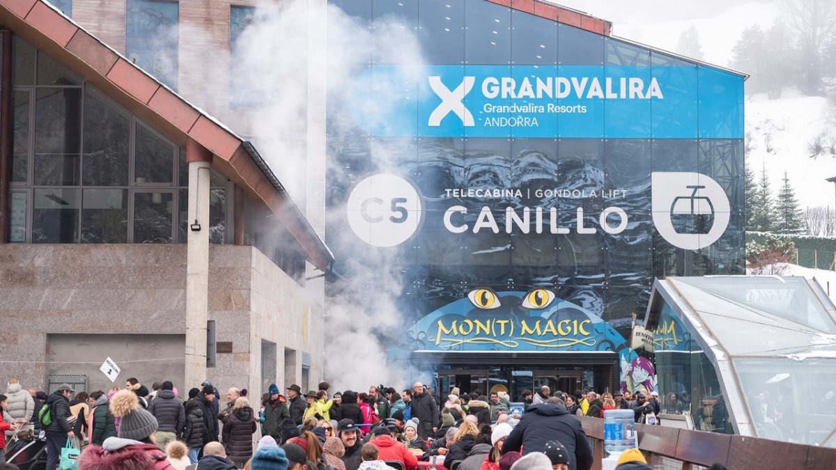 Un moment durant la celebració.