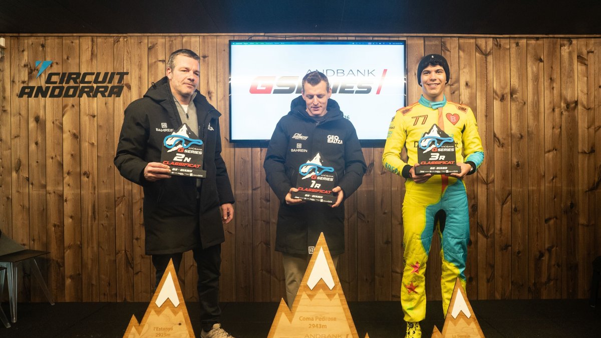 El podi de la categoria Giand.