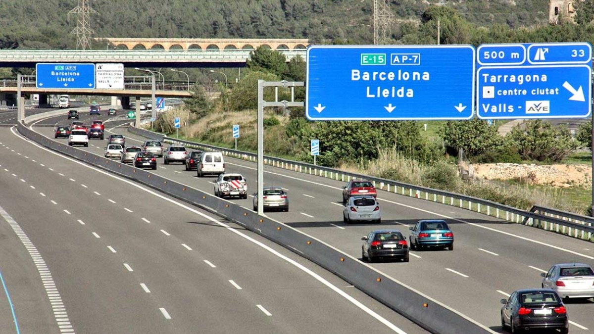 L'autopista AP-7.