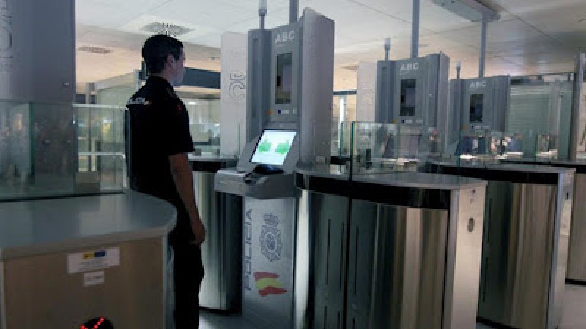 Eina d’identificació a l’aeroport.