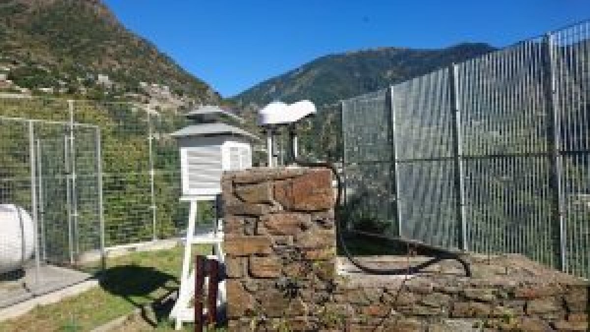 L’estació del Roc de Sant Pere.