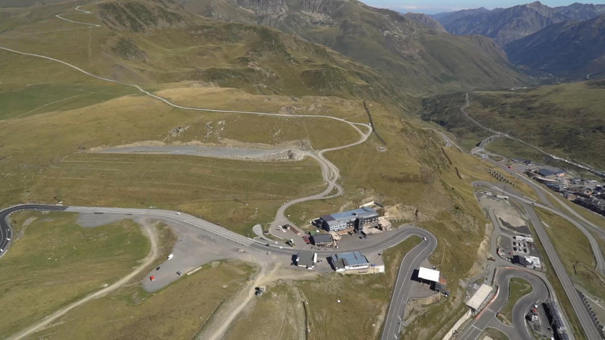Terrenys on s’haurà de construir el parc eòlic del pic de Maià.