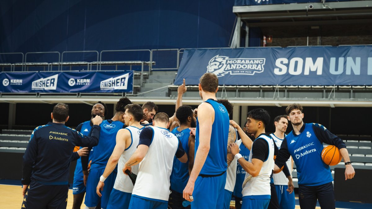 Darrer entrenament del MoraBanc al país.