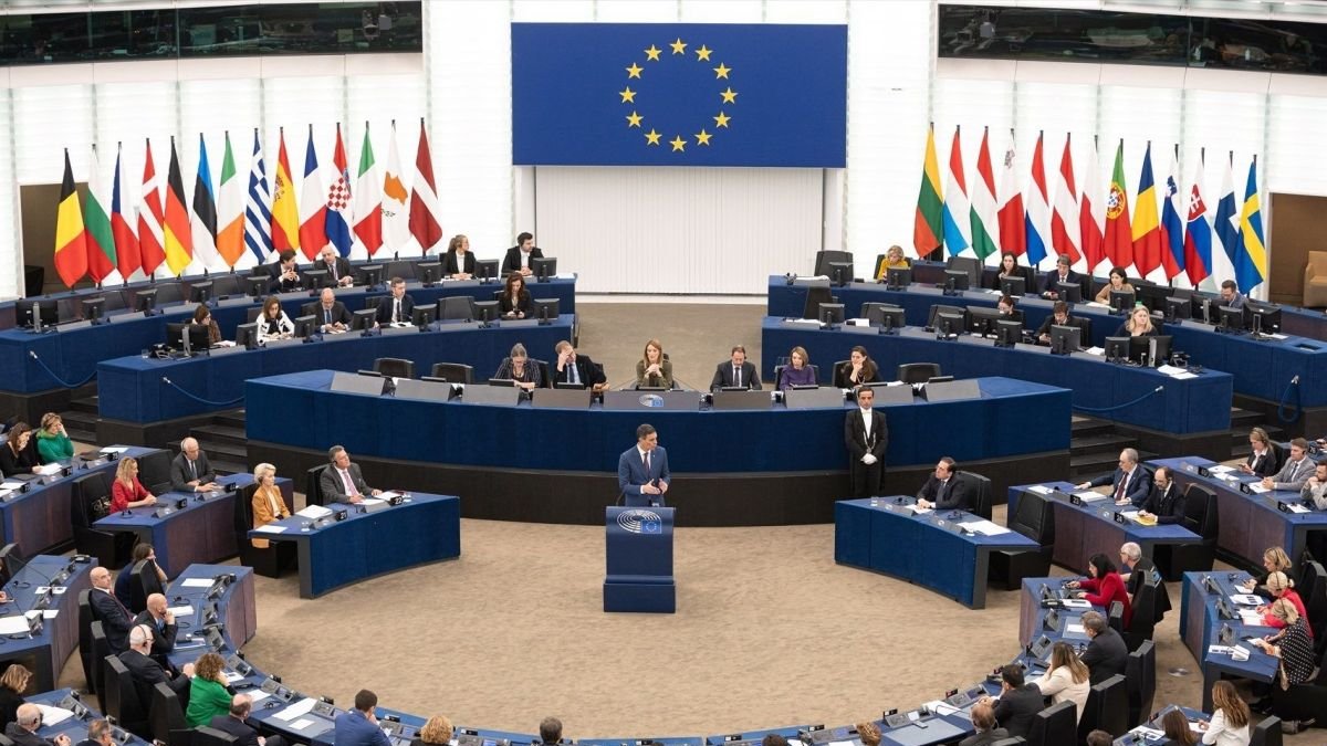 Els diputats europeus, en una sessió de la cambra.