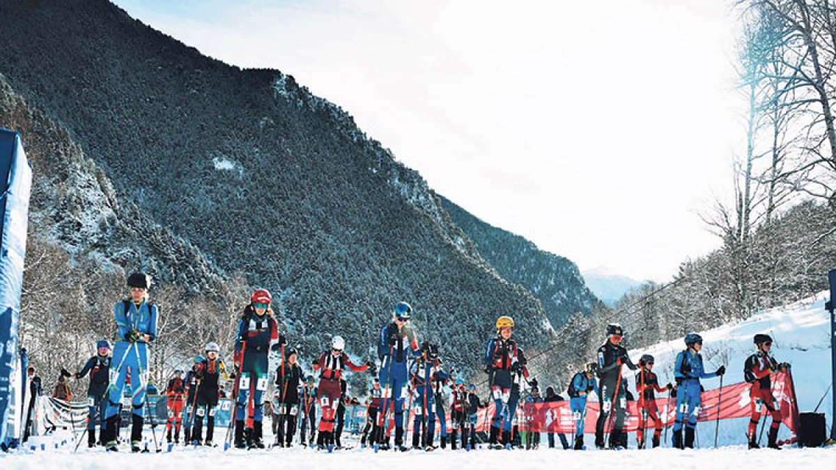 La Vertical Race, ahir.