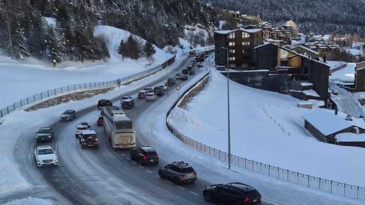 Circulació a la zona d’Incles.