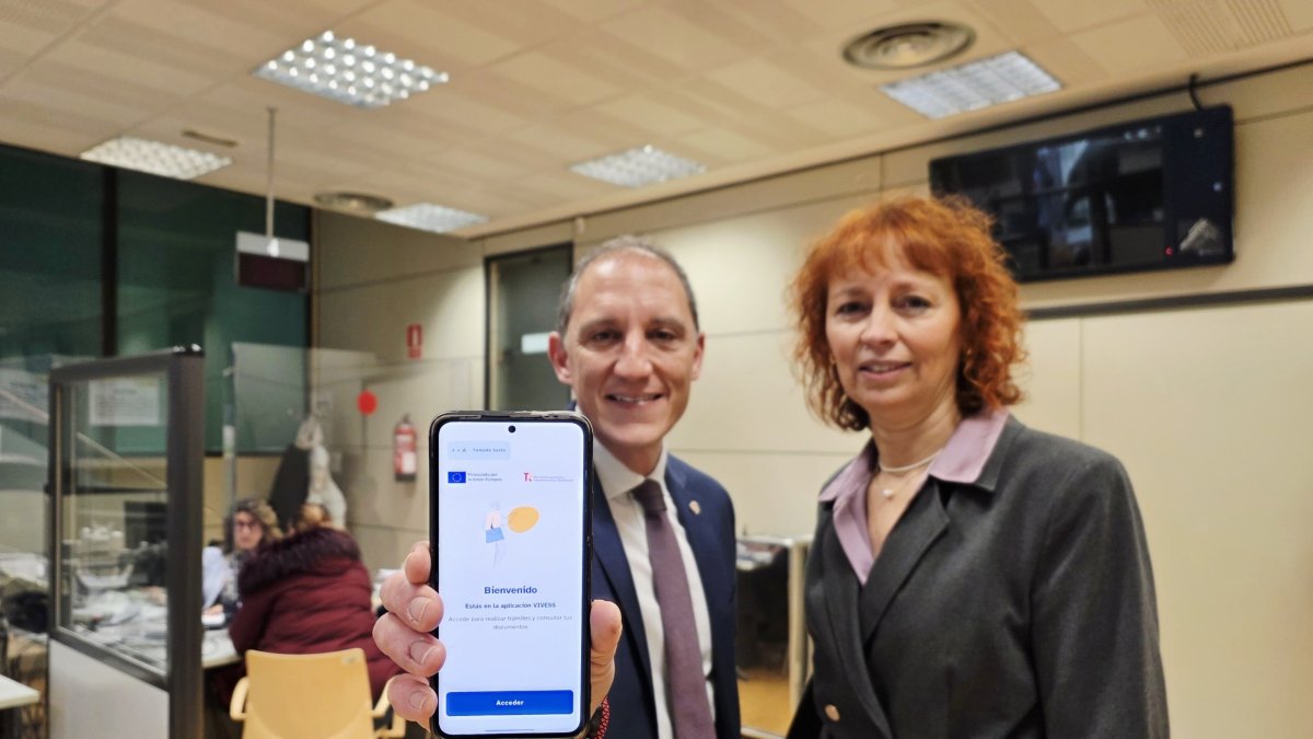 L'aplicació VIVESS des d'on es pot fer el tràmit.