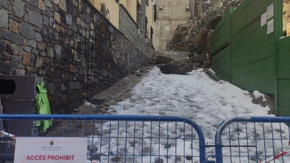 El carreró on hi va haver l’incident.