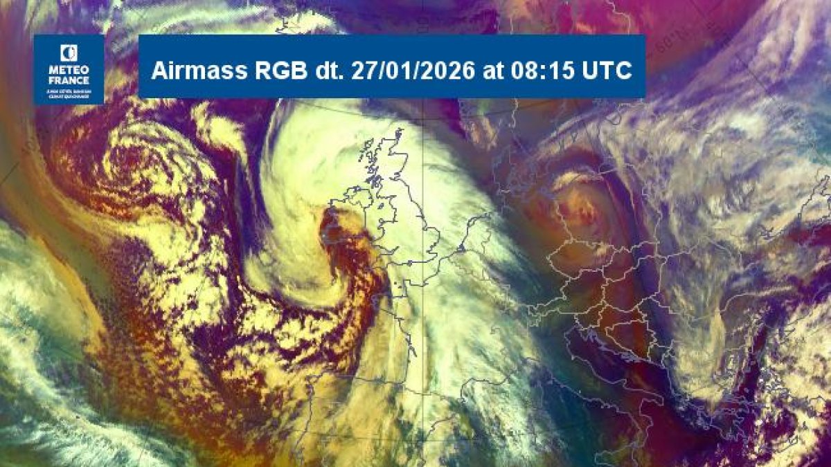 Un mapa del Meteo Andorra d'avui.