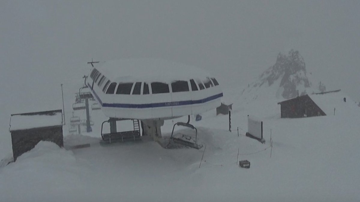 El vídeo de l'estat de les pistes d'Ordino-Arcalís actualment.