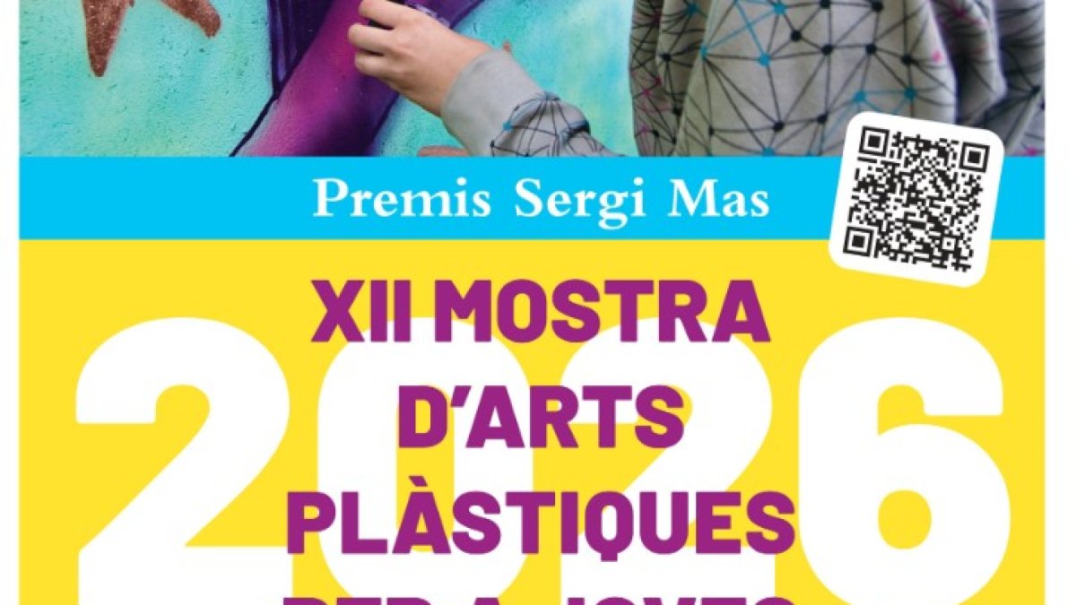 El cartell que anuncia la dotzen edició dels Premis Sergi Mas.