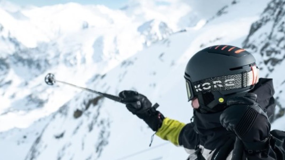 El ‘rider’ Joan Aracil, a Montafon.