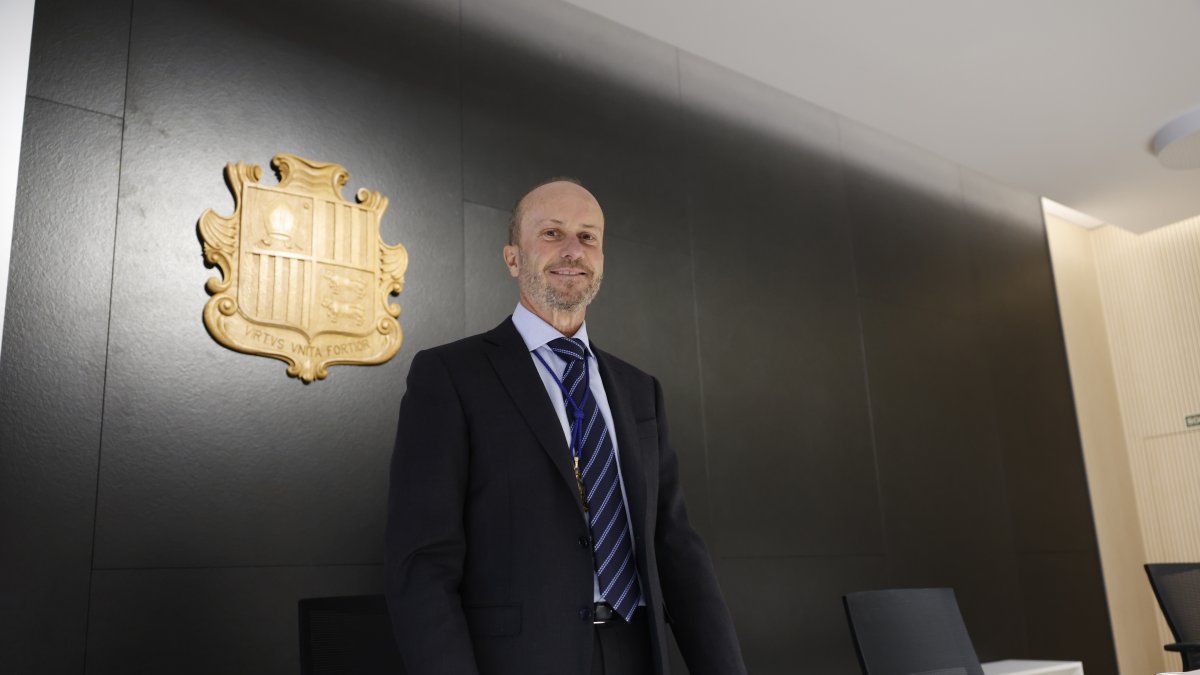 El president del Consell Superior de la Justícia, Josep Maria Rossell.