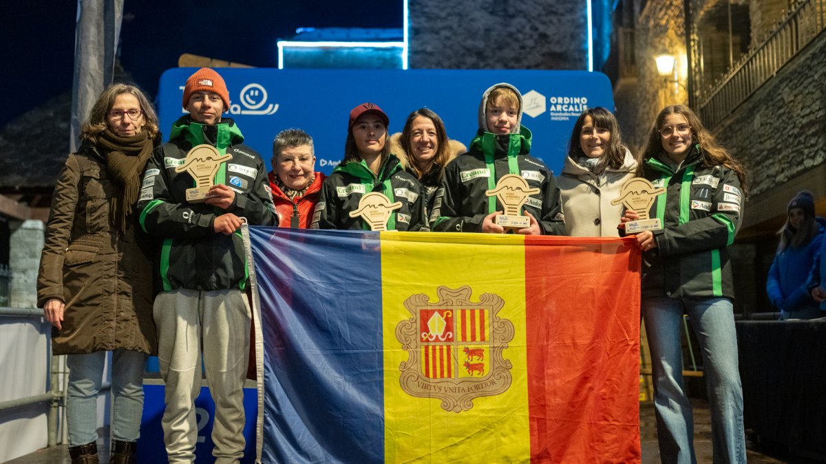 L’equip andorrà.