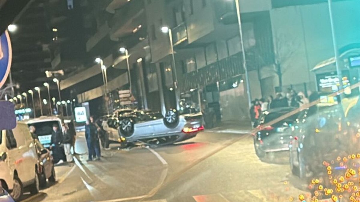 El vehicle accidentat a la Dama de Gel.