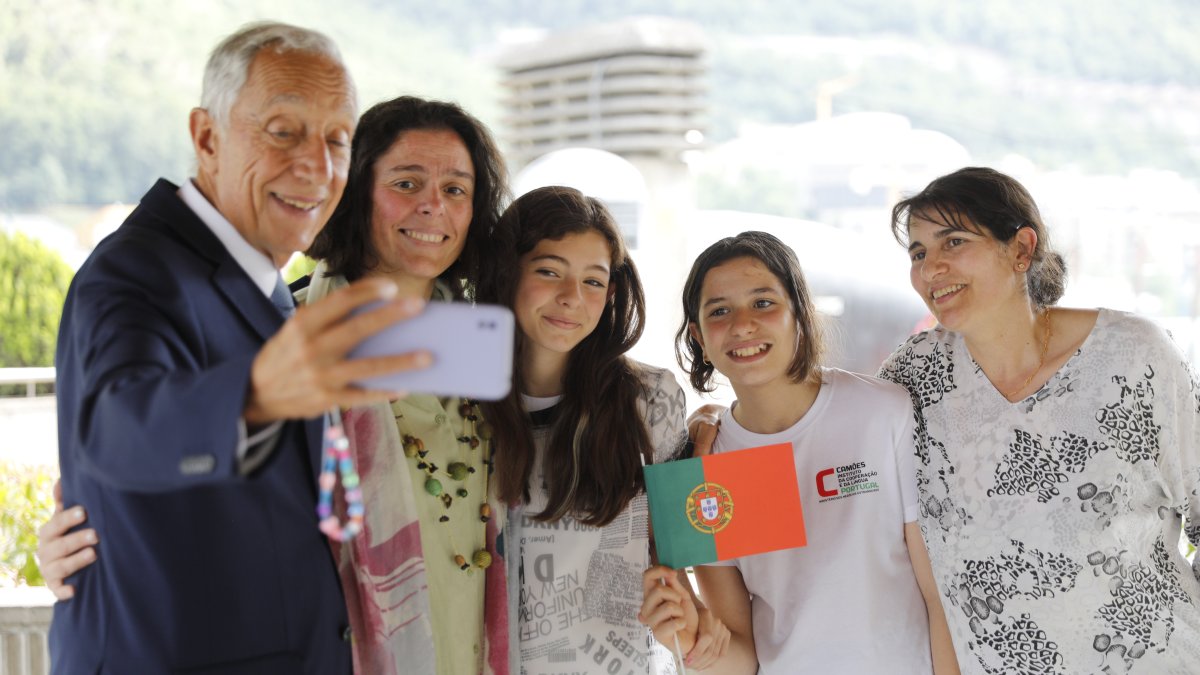 President Rebelo de Sousa,
Visita oficial del president de portugal Marcelo Rebelo da Sousa