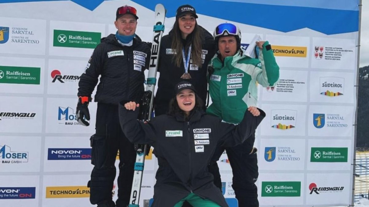 Podi de Cande Moreno a la Copa d'Europa