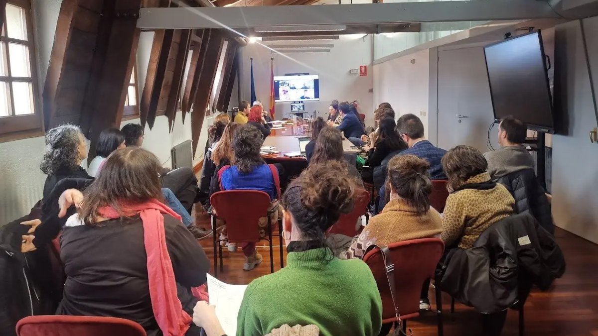 La presentació del pla comarcal.