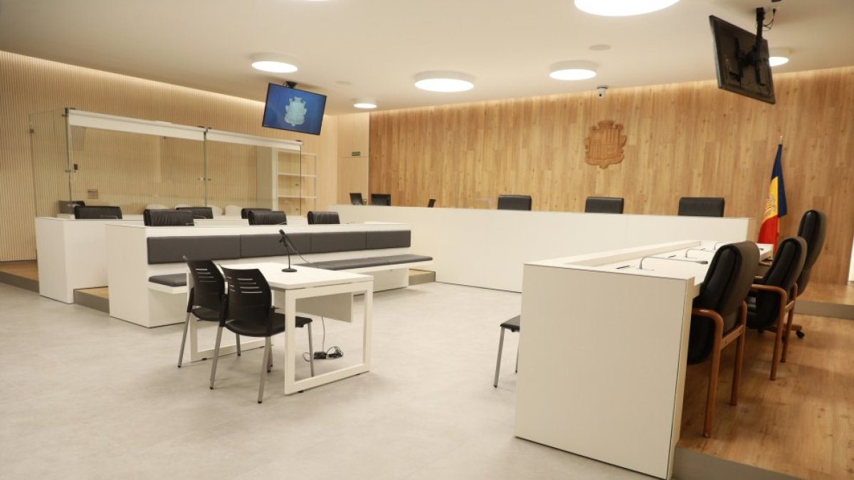 Sala del Tribunal de Corts.